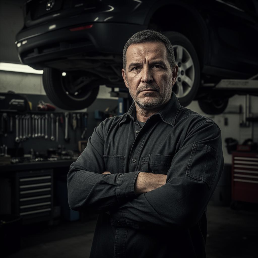 Von, owner and mechanic of Von's AutoShop